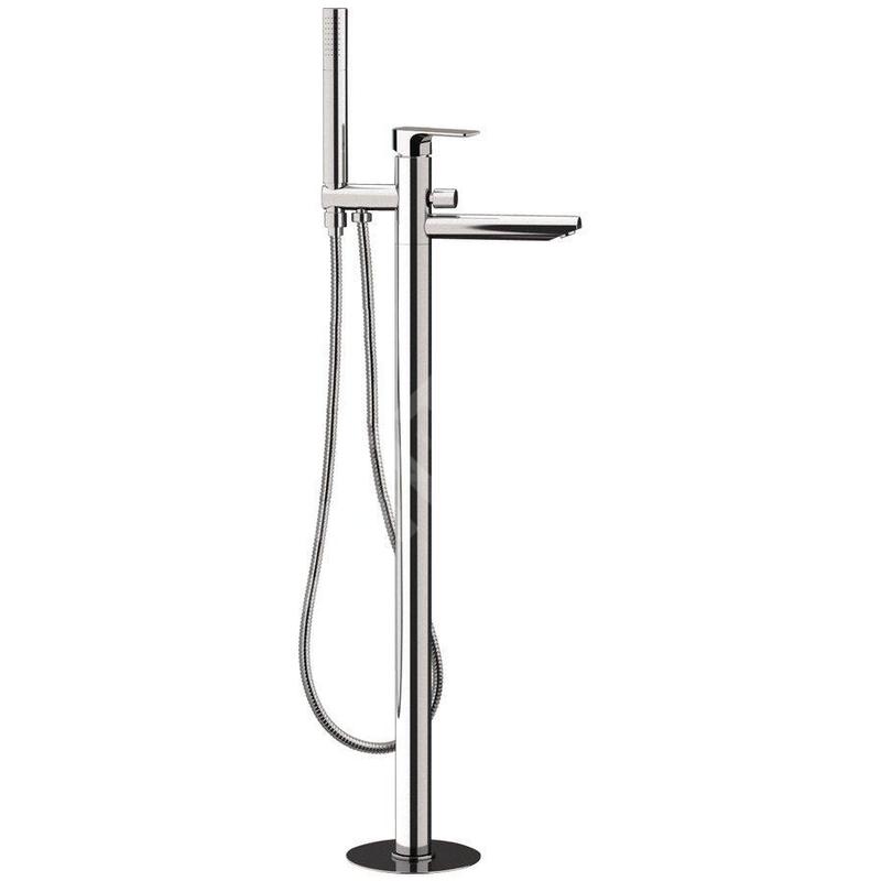 Sapho Spy - Mitigeur de baignoire pour montage au sol, avec corps d´encastrement, chrome PY21