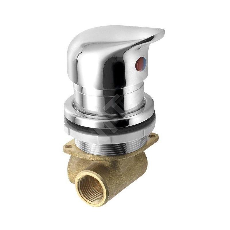 Sapho Robinetterie - Pommeau de douche Tiny sur bord de baignoire, chrome TMC12TY Sapho Robinetterie - Pommeau de douche Tiny sur bord de baignoire, chrome TMC12TY