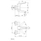 Ideal Standard Ceraplus II - Mitigeur de lavabo, chrome BC114AA
