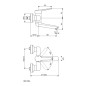 Ideal Standard Ceraplus II - Mitigeur de lavabo, chrome BC115AA