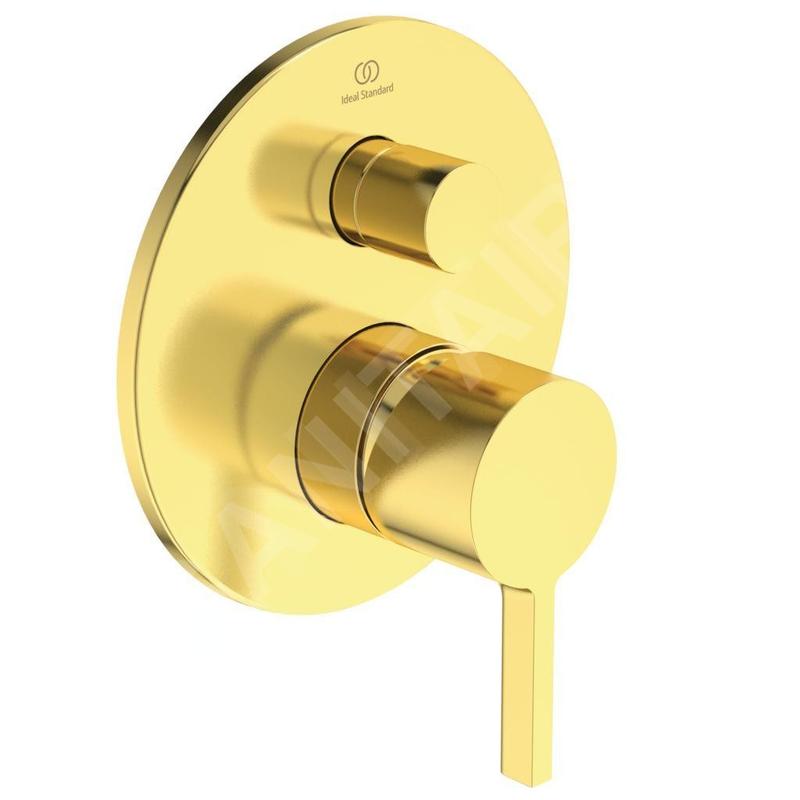 Ideal Standard Joy - Mitigeur encastré, pour 2 sorties, Brushed Gold A7383A2