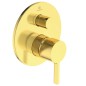 Ideal Standard Joy - Mitigeur encastré, pour 2 sorties, Brushed Gold A7383A2