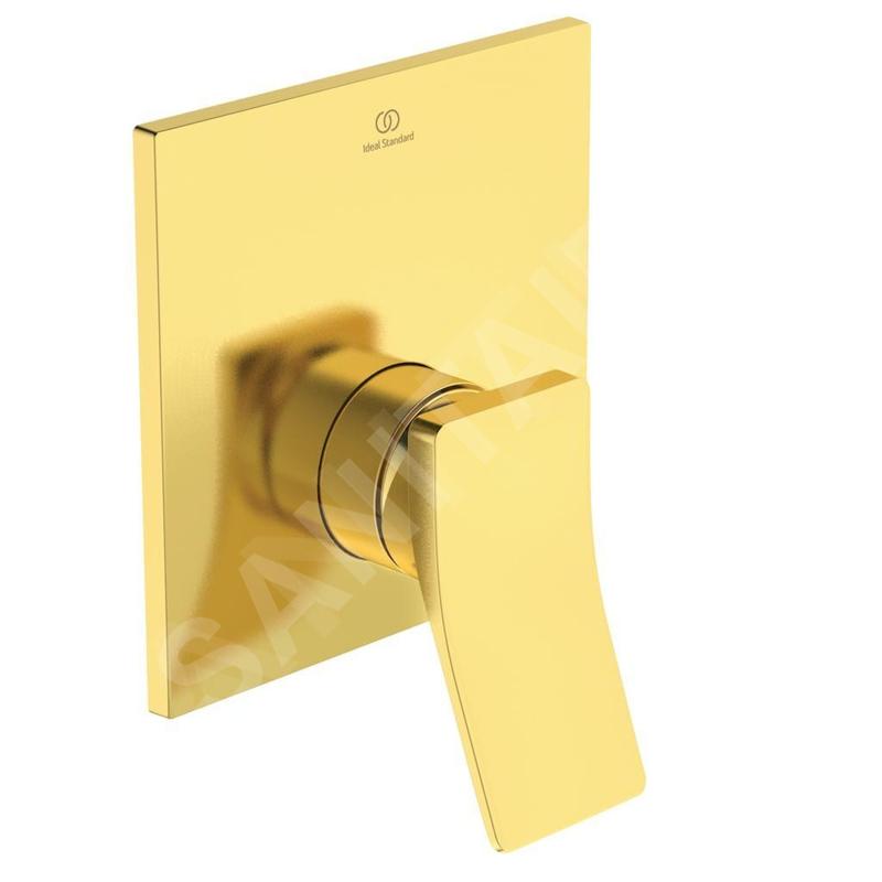 Ideal Standard Conca Tap - Mitigeur de douche encastré, Brushed Gold A7373A2