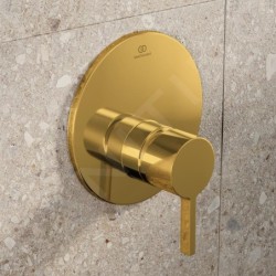 Ideal Standard Joy - Mitigeur de douche encastré, Brushed Gold A7382A2