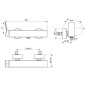 Ideal Standard Conca Tap - Mitigeur de douche, Brushed Gold BC761A2 Ideal Standard Conca Tap - Mitigeur de douche, Brushed Gold BC761A2