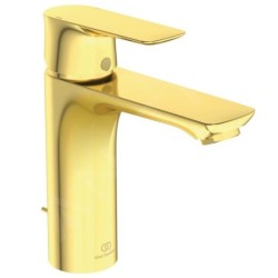 Ideal Standard Connect Air - Mitigeur de lavabo Grande avec vidage, Brushed Gold A7053A2