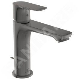 Ideal Standard Connect Air - Mitigeur de lavabo Grande Slim avec vidage, BlueStart, Magnetic Grey A7013A5