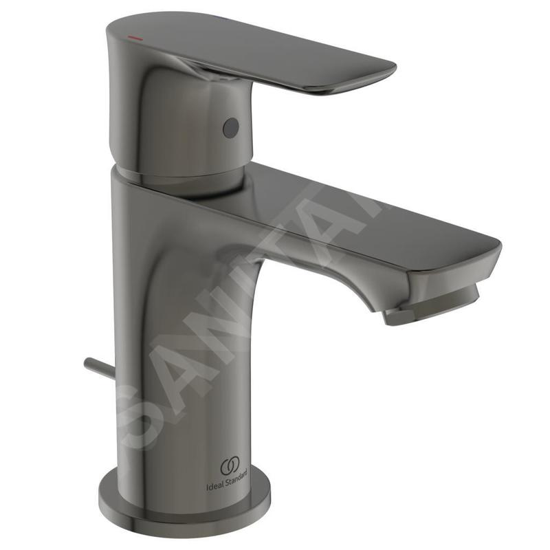 Ideal Standard Connect Air - Mitigeur de lavabo Piccolo Slim avec vidage, Magnetic Grey A7014A5