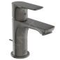 Ideal Standard Connect Air - Mitigeur de lavabo Piccolo Slim avec vidage, Magnetic Grey A7014A5
