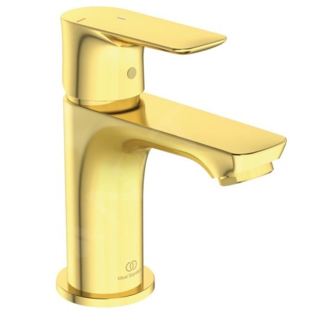 Ideal Standard Connect Air - Mitigeur de lavabo Piccolo Slim, BlueStart, Brushed Gold A7019A2