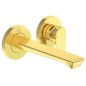 Ideal Standard Connect Air - Mitigeur de lavabo encastré, 2 trous, Brushed Gold A7029A2