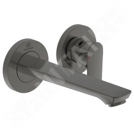 Ideal Standard Connect Air - Mitigeur de lavabo encastré, 2 trous, Magnetic Grey A7029A5
