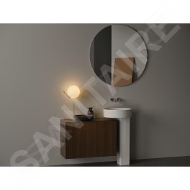 Ideal Standard Joy - Mitigeur de lavabo encastré, bec 180 mm, 2 trous, Magnetic Grey A7378A5