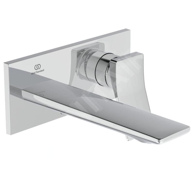 Ideal Standard Conca Tap - Mitigeur de lavabo encastré, bec 180 mm, chrome A7371AA