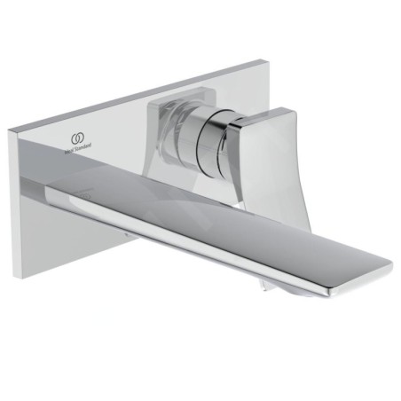 Ideal Standard Conca Tap - Mitigeur de lavabo encastré, bec 180 mm, chrome A7371AA
