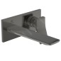 Ideal Standard Conca Tap - Mitigeur de lavabo encastré, bec 180 mm, Magnetic Grey A7371A5