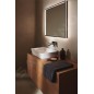 Ideal Standard Conca Tap - Mitigeur de lavabo encastré, bec 180 mm, Magnetic Grey A7371A5