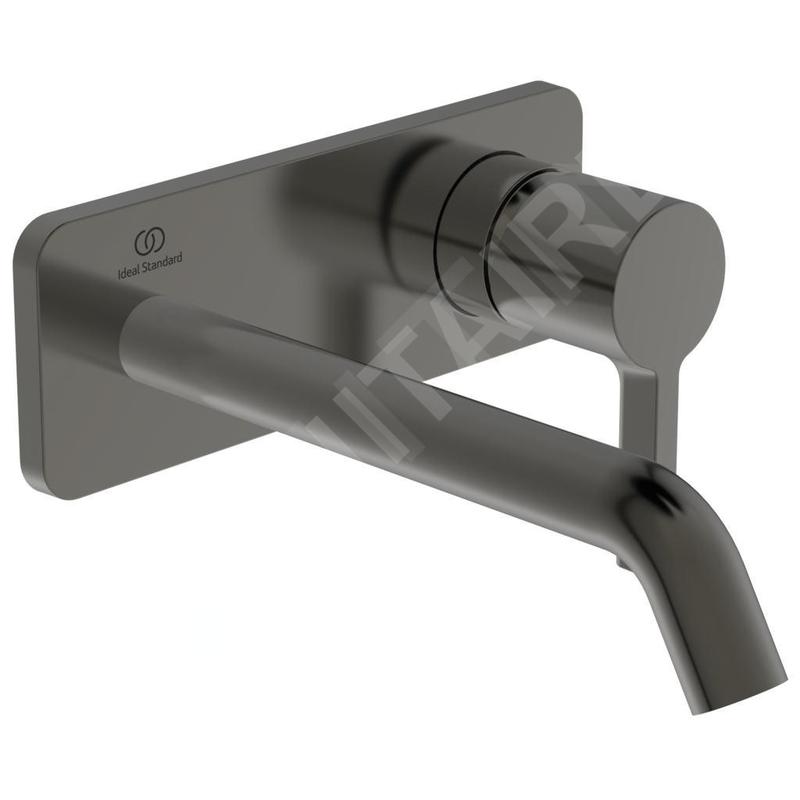 Ideal Standard Joy - Mitigeur de lavabo encastré, bec 180 mm, Magnetic Grey A7380A5