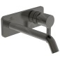 Ideal Standard Joy - Mitigeur de lavabo encastré, bec 180 mm, Magnetic Grey A7380A5