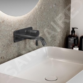 Ideal Standard Joy - Mitigeur de lavabo encastré, bec 180 mm, Magnetic Grey A7380A5