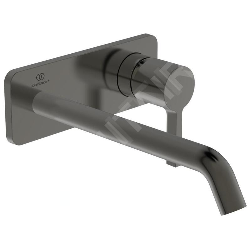 Ideal Standard Joy - Mitigeur de lavabo encastré, bec 220 mm, Magnetic Grey A7381A5