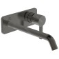 Ideal Standard Joy - Mitigeur de lavabo encastré, bec 220 mm, Magnetic Grey A7381A5