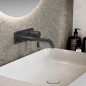 Ideal Standard Joy - Mitigeur de lavabo encastré, bec 220 mm, Magnetic Grey A7381A5