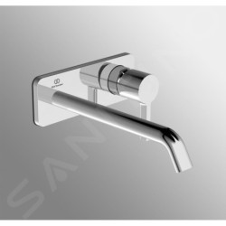 Ideal Standard Joy - Mitigeur de lavabo encastré, bec 180 mm, Silver Storm A7381GN
