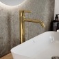 Ideal Standard Joy - Mitigeur de lavabo avec vidage, Brushed Gold BC781A2