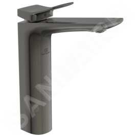 Ideal Standard Conca Tap - Mitigeur d'évier avec vidage, Magnetic Grey BC757A5