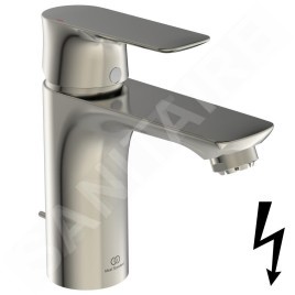 Ideal Standard Connect Air - Mitigeur de lavabo avec vidage, Silver Storm A7022GN