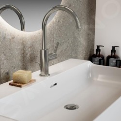 Ideal Standard Joy - Mitigeur de lavabo avec vidage, Silver Storm BC777GN