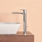 Ideal Standard Connect Air - Mitigeur de lavabo Slim avec vidage, BlueStart, Silver Storm A7026GN