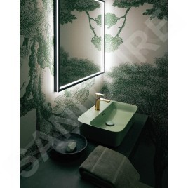 Ideal Standard Connect Air - Mitigeur de lavabo Slim avec vidage, Brushed Gold A7007A2