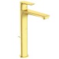 Ideal Standard Connect Air - Mitigeur de lavabo Slim avec vidage, Brushed Gold A7025A2