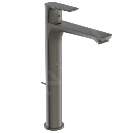Ideal Standard Connect Air - Mitigeur de lavabo Slim avec vidage, Magnetic Grey A7025A5