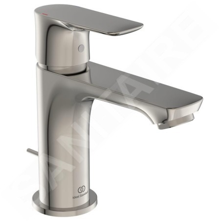 Ideal Standard Connect Air - Mitigeur de lavabo Slim avec vidage, Silver Storm A7007GN