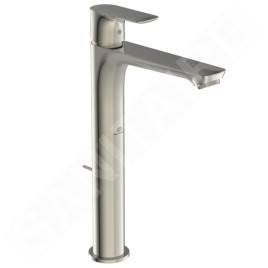 Ideal Standard Connect Air - Mitigeur de lavabo Slim avec vidage, Silver Storm A7025GN