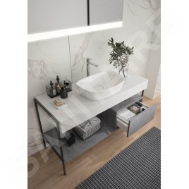 Ideal Standard Connect Air - Mitigeur de lavabo Slim, Silver Storm A7027GN