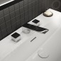 Ideal Standard Conca Tap - Mitigeur d'évier, installation 3 trous, avec vidage, chrome BC759AA
