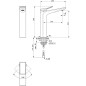 Ideal Standard Conca Tap - Mitigeur d'évier, Brushed Gold BC758A2