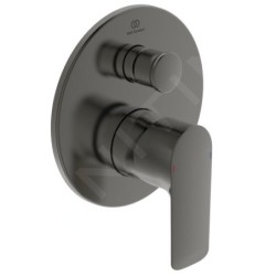 Ideal Standard Connect Air - Mitigeur de baignoire encastré, pour 2 sorties, Magnetic Grey A7035A5