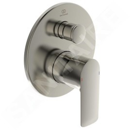 Ideal Standard Connect Air - Mitigeur de baignoire encastré, pour 2 sorties, Silver Storm A7035GN
