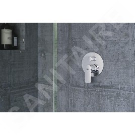 Ideal Standard Connect Air - Mitigeur de baignoire encastré, pour 2 sorties, Silver Storm A7035GN