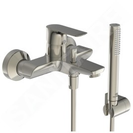 Ideal Standard Connect Air - Mitigeur de baignoire avec accessoires, Silver Storm A7056GN
