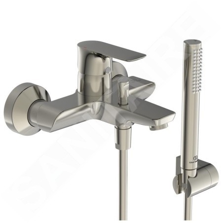 Ideal Standard Connect Air - Mitigeur de baignoire avec accessoires, Silver Storm A7056GN