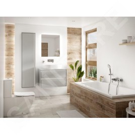 Ideal Standard Connect Air - Mitigeur de baignoire, Silver Storm A7033GN