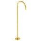 Ideal Standard Joy - Bec déverseur de baignoir au sol avec le corps, Brushed Gold A7387A2