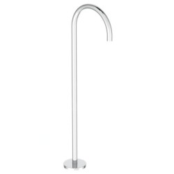 Ideal Standard Joy - Bec déverseur de baignoir au sol avec le corps, chrome A7387AA