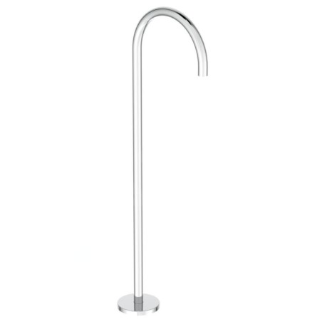 Ideal Standard Joy - Bec déverseur de baignoir au sol avec le corps, chrome A7387AA